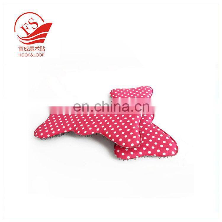 Printing magic tape and pvc or foam hair bow beautify hair barrette stickers
