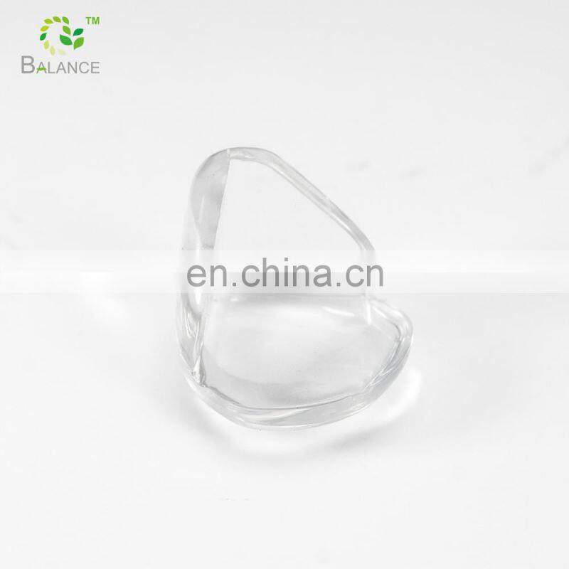 clear rubber table corner guard for baby caring corners protector for furniture pvc material