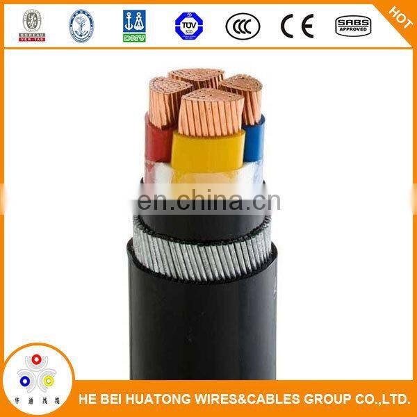 4Cx240mm2 0.6/1KV pvc sheathed underground pvc cable