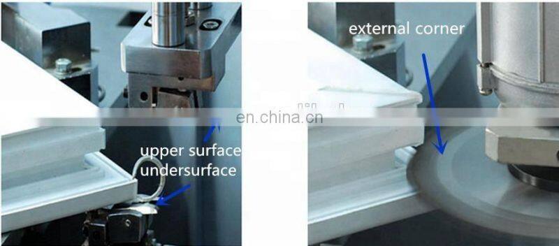 CNC Automatic 3 Tools PVC Window Corner Processing Machine