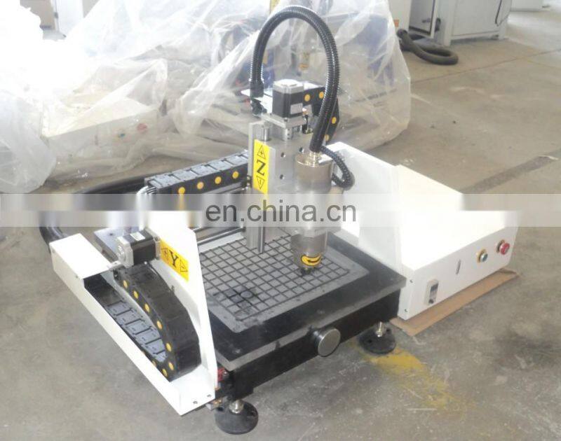 Mini 4 axis cnc router 6090 DSP control system for wood and acrylic material