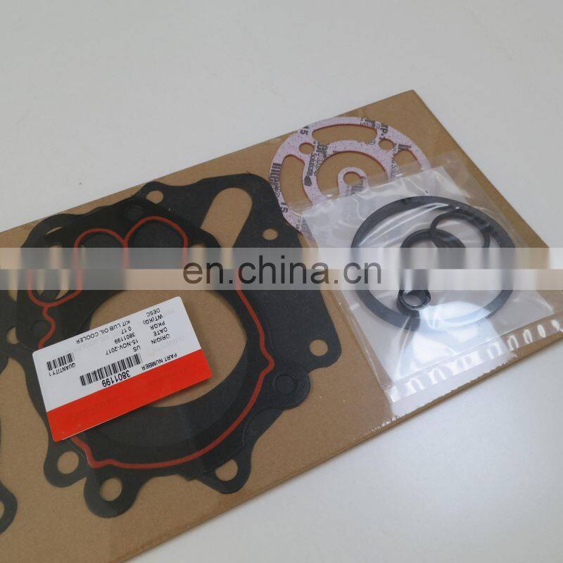 NT855 Diesel Engine Oil Cooler Repair Gasket Kits for 3801199