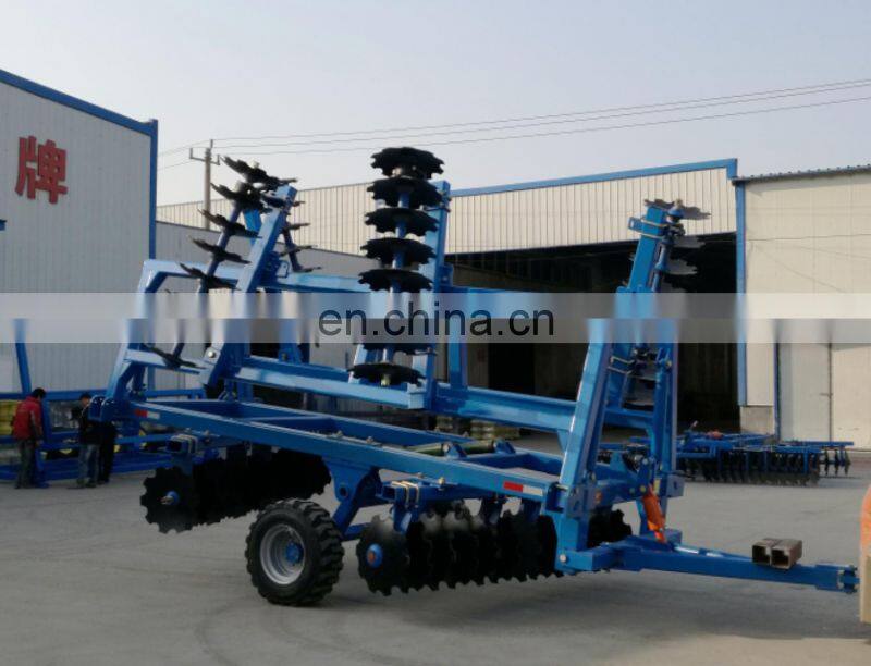 1BZ series heavy duty hydraulic folding 48 blades disc harrows