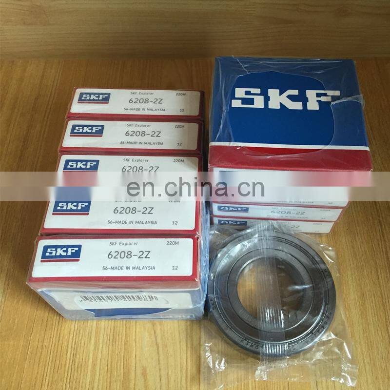 German high quality SKF bearing deep groove ball bearing 6203 2Z with size 17*40*12mm