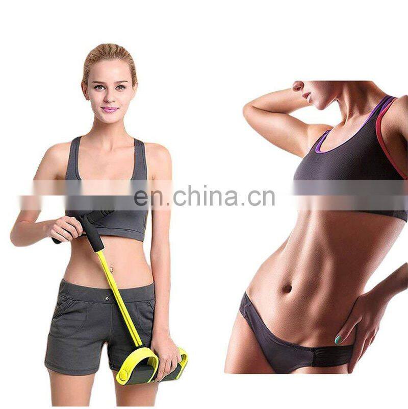 Fitness Exercise Latex TPR Pull up Exercises with Foot Pedal For Soft Body Weight
