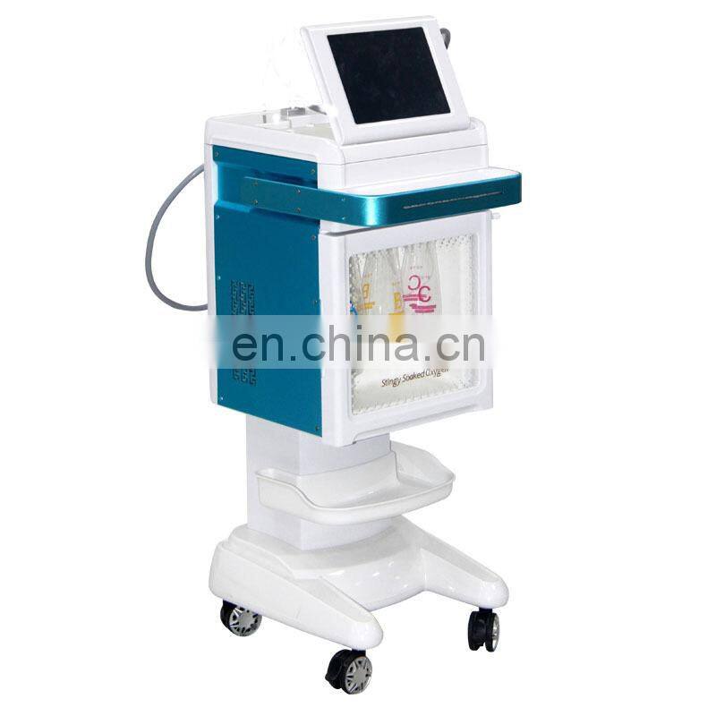 A-W02X Hydro beauty machine 6 in 1 microdermabrasion facial aqua cleaning machine
