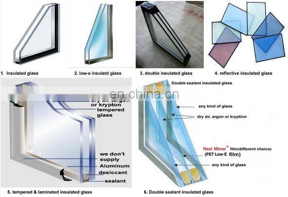 Cheap price construction insulated glazing decorative ceiling glass