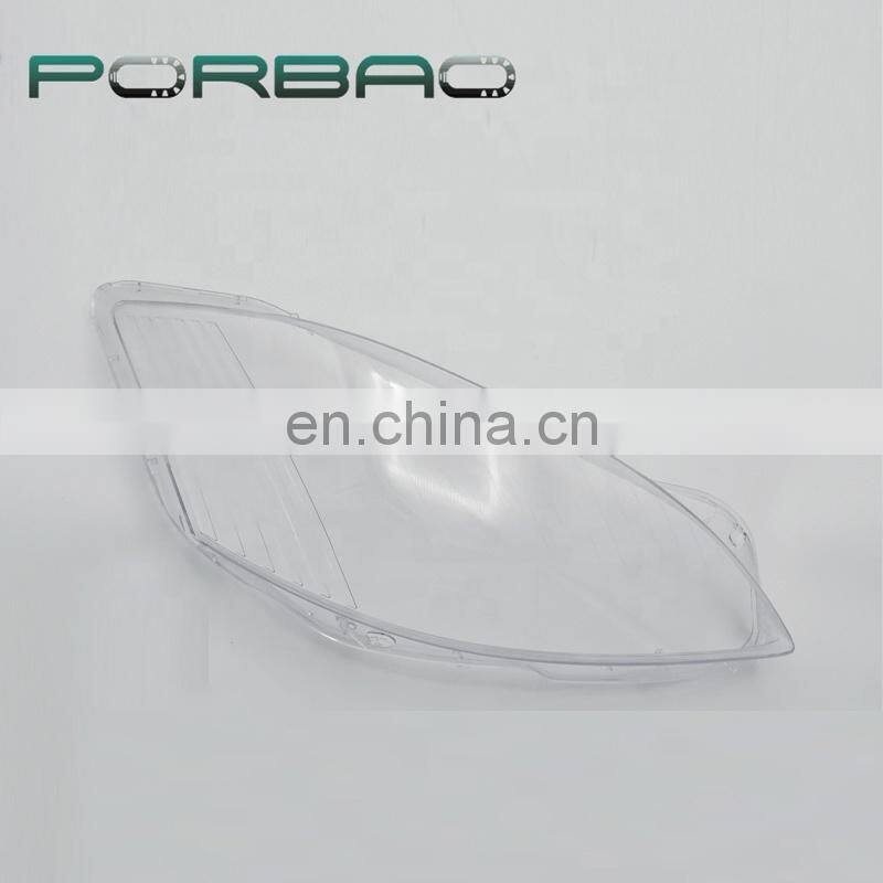 PORBAO Old Style Transparent Headlights Glass Lens Cover for W221/S350 07-09 Year