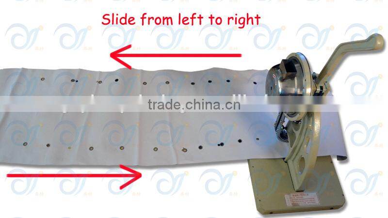 Semi-automatic practical punching machine press grommet machine on sale!