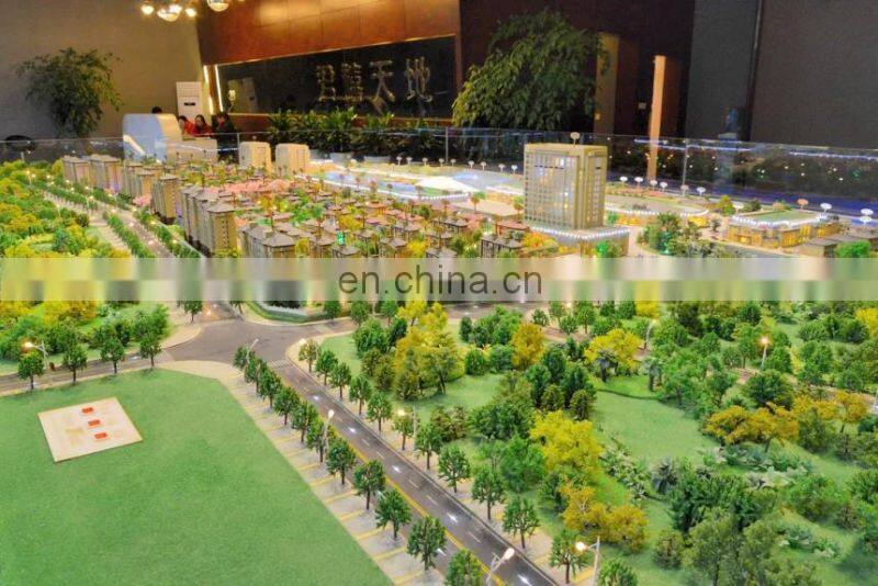 Large scale villa residential master planning scale model for city project