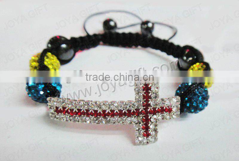 DIY shamballa bracelets, square beads shamballa bracelet