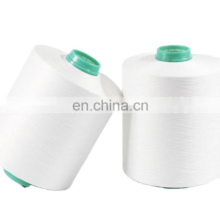 Wholesale Filament Filament Polyester Yarn Poy Dty Fdy Recycled Texture Yarn on dyeing plastic tube