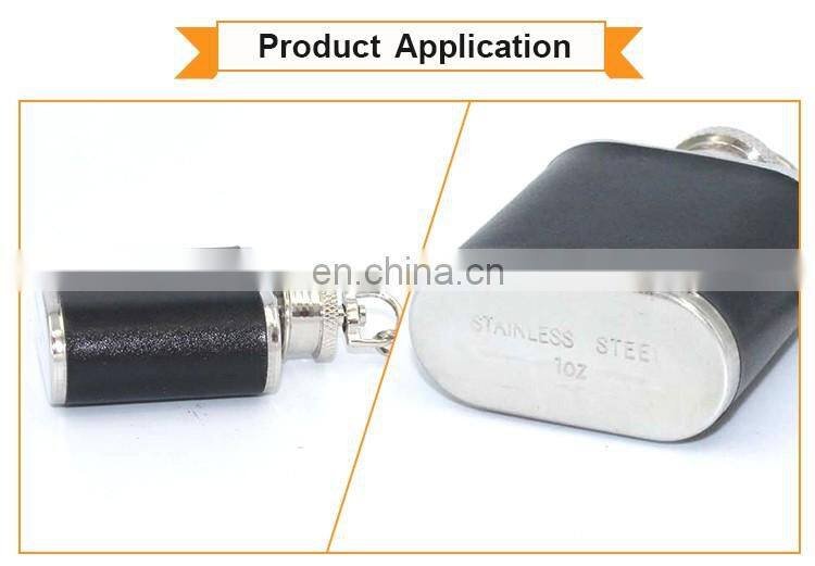 Men Hip Flask, Brown Leather Pocket Drinking Flask, Hip Flask For Gift