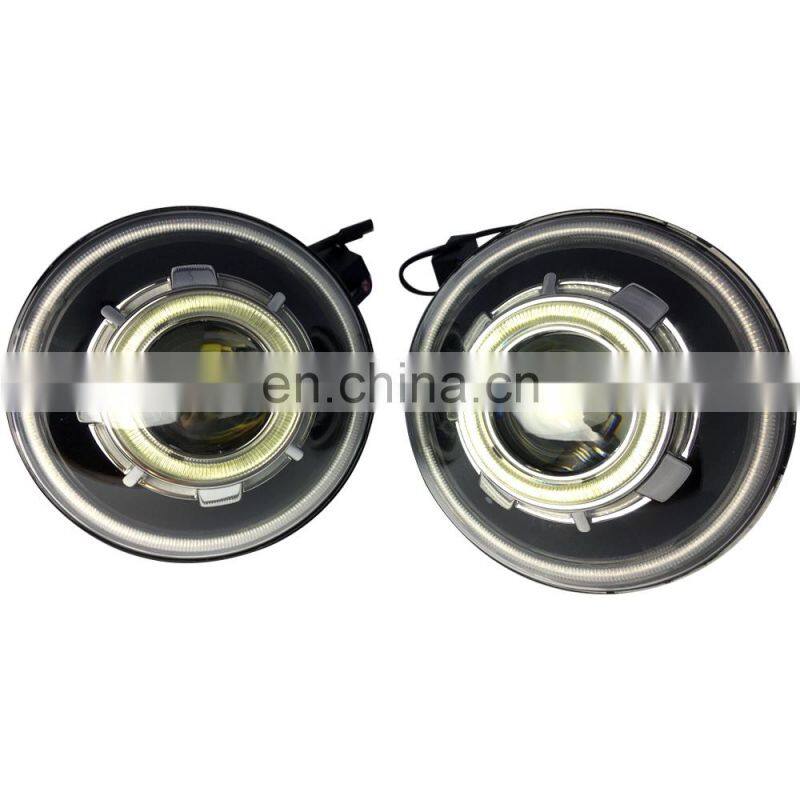 For Jeep for wrangler RGB led headlight 7 inch phone app control