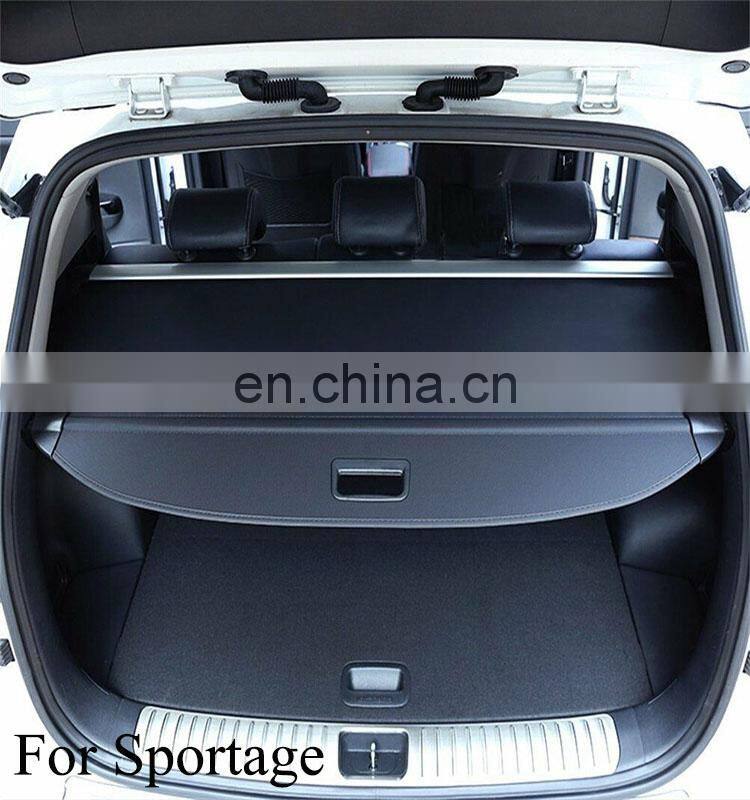 Rear Trunk Parcel Security Shield Cargo Luggage Cover for Sportage 2019