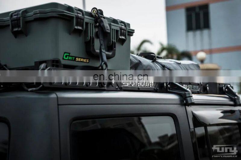 Offroad Furyengraver Aluminium Roof Rack for jeep wrangler JK 2007+Roof luggage 4x4 Accessories from Maiker