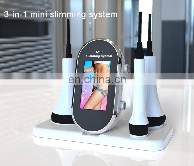 2022 New arrival Portable massage fitness Ems body shaping muscle building mini 3 in 1 slimming system Machine with ce marked