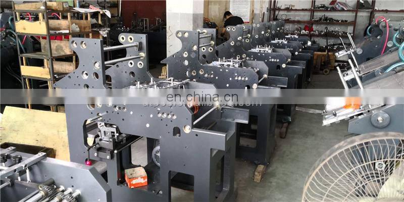 ZF250A Automatic Credit card protector making Machine, RFID blocking sleeve envelope bag folding and gluing equipment