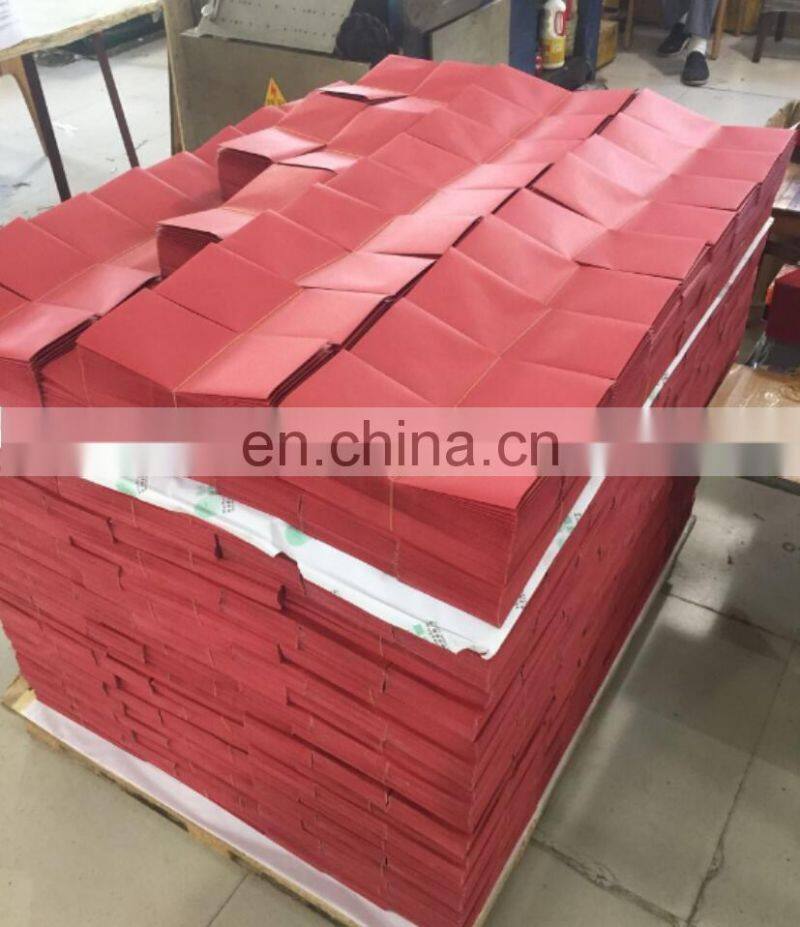 ZF390 Automatic Pocket & Wallet Envelope Making Machine flap coating equipment