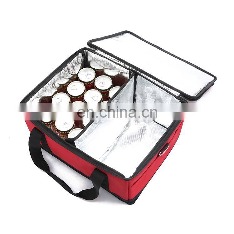 Cooler Hot Cold Food Insulated Delivery Bag Motorcycle