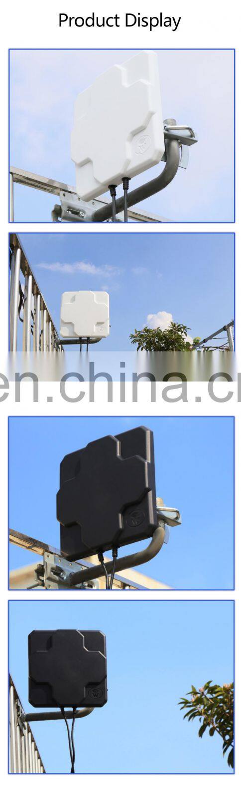 ALLINGE MDZ3266 4G LTE Outdoor Antenna 698-2700mhz External Panel Antenna Signal Booster 4G Mimo Antenna