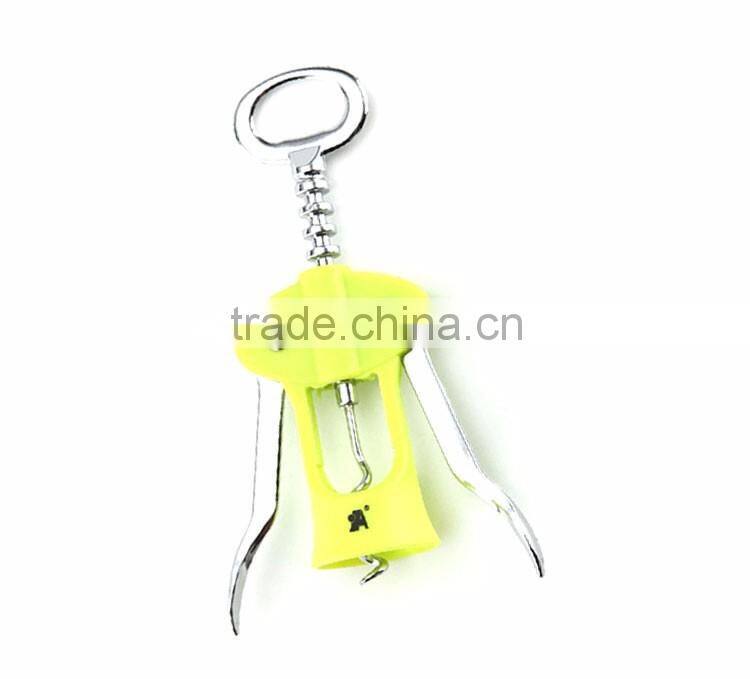 Customized stainless steel wine corkscrew wine opener