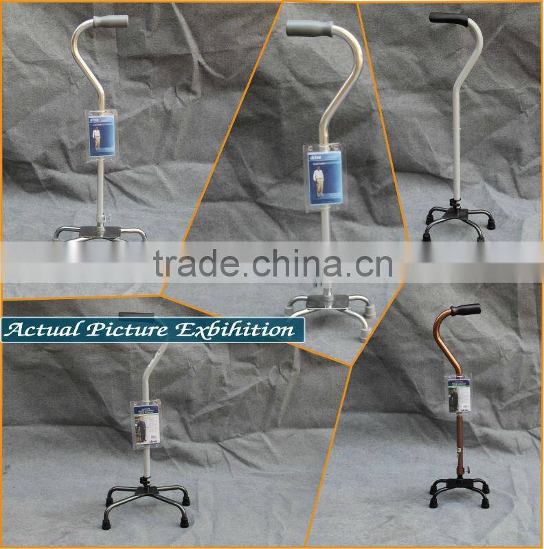 Folding stool walking stick for elderly and disabled