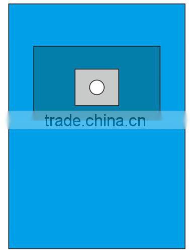 Surgery tracheostomy drape