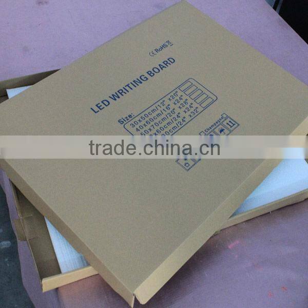 China 24mm led backlit writing board