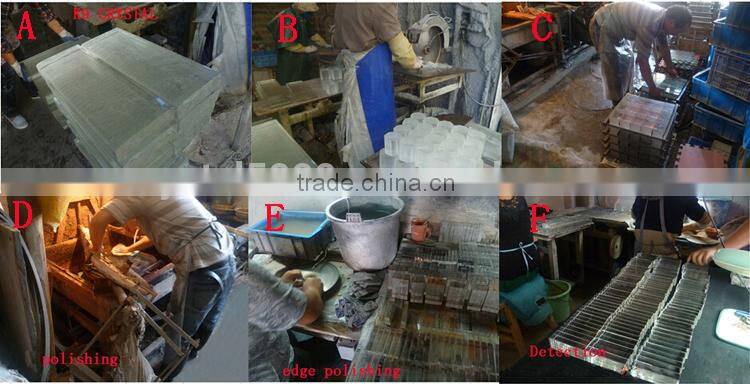 crystal block for engraving in souvenirs Christian gift