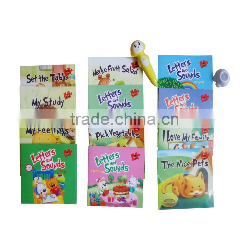 Reading pen, point read pen, eduction toys, learning machine (12 books)