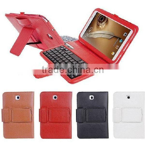 New Fashion Hot Selling Bluetooth Keyboard Case For Samsung Galaxy Note 8 N5100 N5110