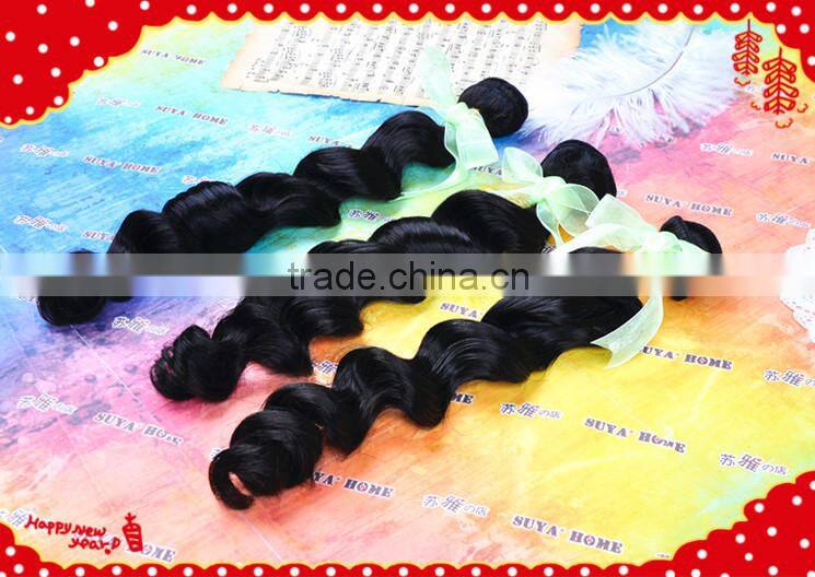 Queen full cuticle 5a grade virgin natural hair loose wave extension cheap brazilian human hair double drawn hair extension