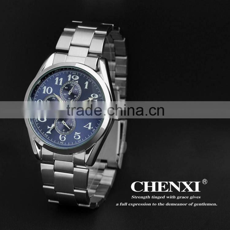 NEW - MEN Fashion Quartz Stainless steel wrist watch sports men ,best price watch 006DMS