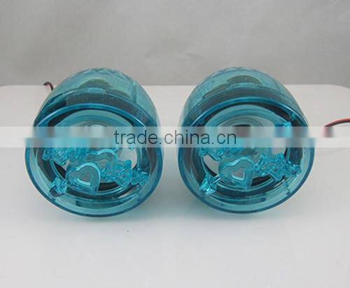 2.5 inch transparent motorcycle alarm horn