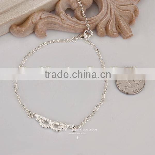 2014 wholesale 925 sterling silver anklets A004