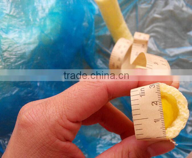 Stainless steel ice cream hollow tube corn puffing extruder machine