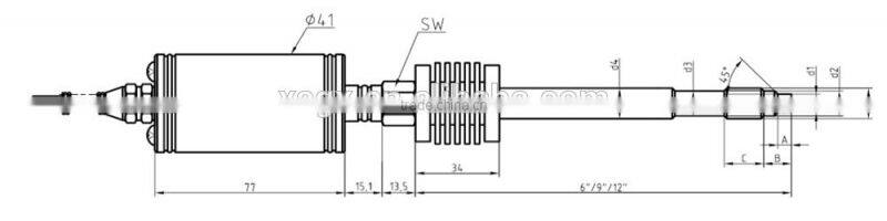 Sanitary rigid stem 2.00mV/V melt pressure transducers transmitter
