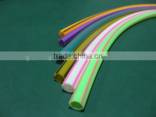 hot seller dual color silicone shisha hose with FDA/LFGB food grade