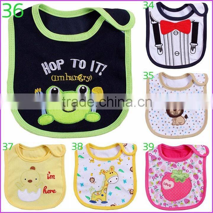 0-3 years baby cartoon bibs bib Infant Saliva Towels Newborn Wear Burp Cloths