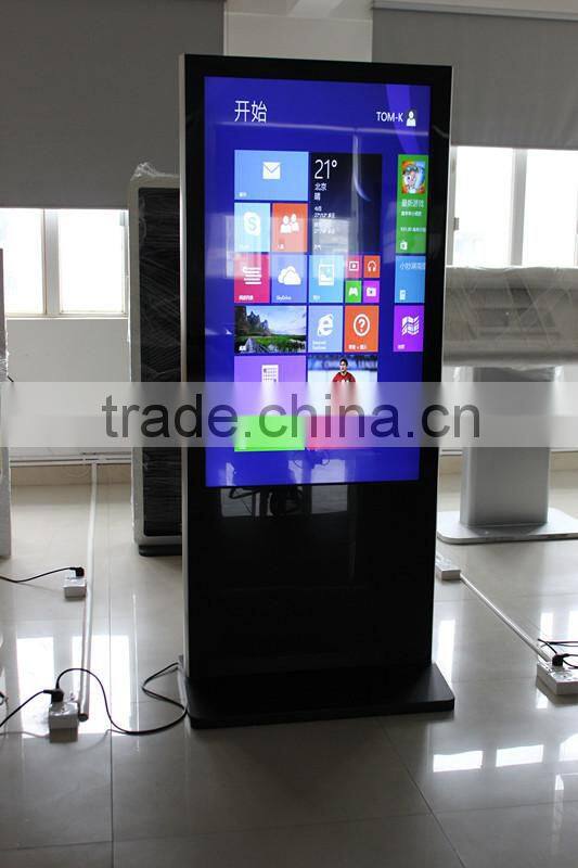 Hot Sale 32'' 42'' 46'' 55'' Interactive Rotatable Touch Kiosk Totem LCD Display
