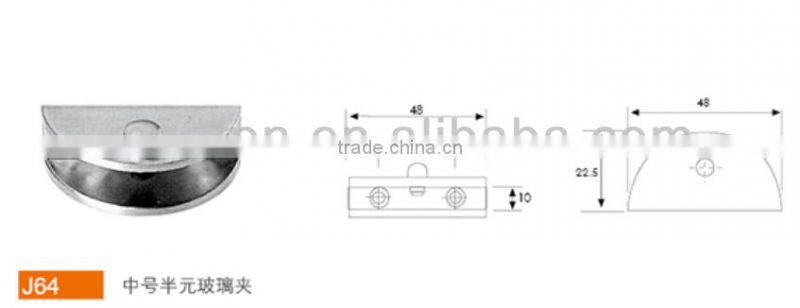 Glass Corner Shelves