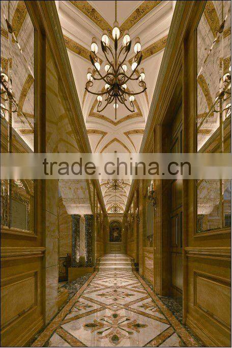 Micro-Crystal Stone Wooden Wall Tile