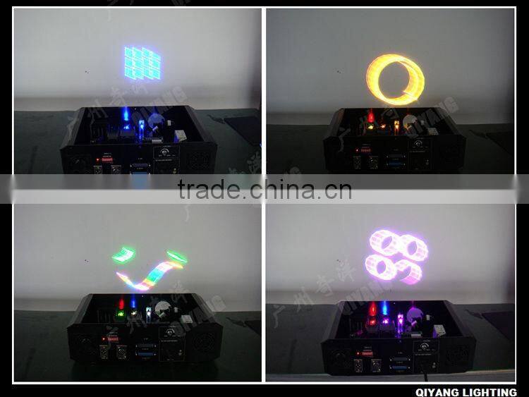 Disco ILDA 1000mW RGB 3D animation full color laser spot lights