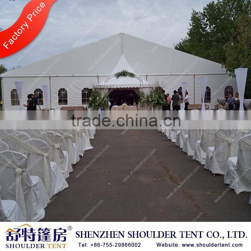 White wedding canopy tent for 500 people outdoor wedding idea for sale
