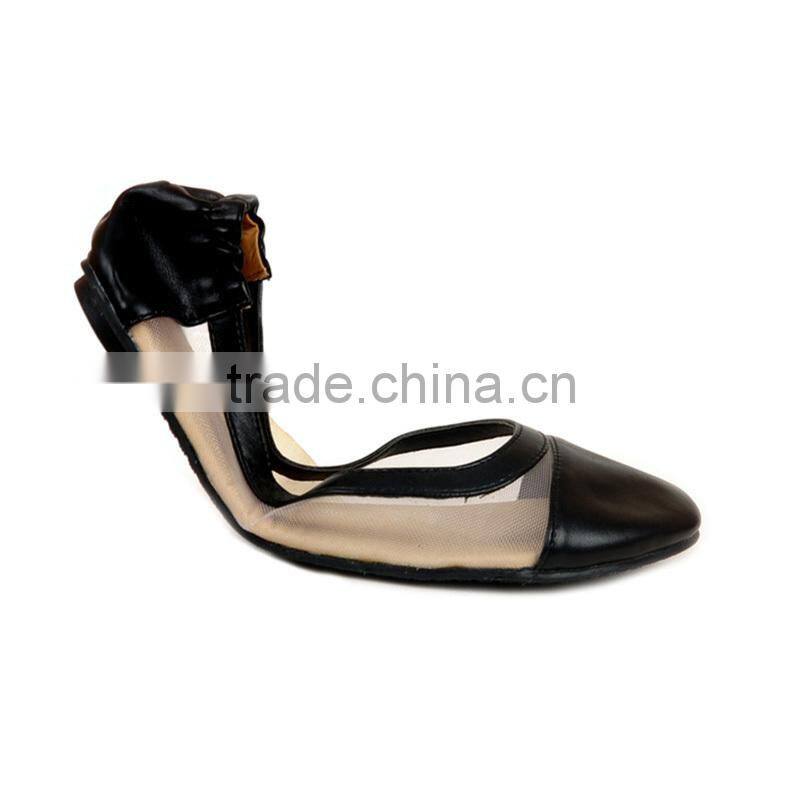 American market hot selling foldable flat ballet rollasole shoes Pretty style women roll up shoes