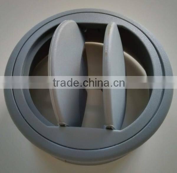 adjustable black round auto air vent