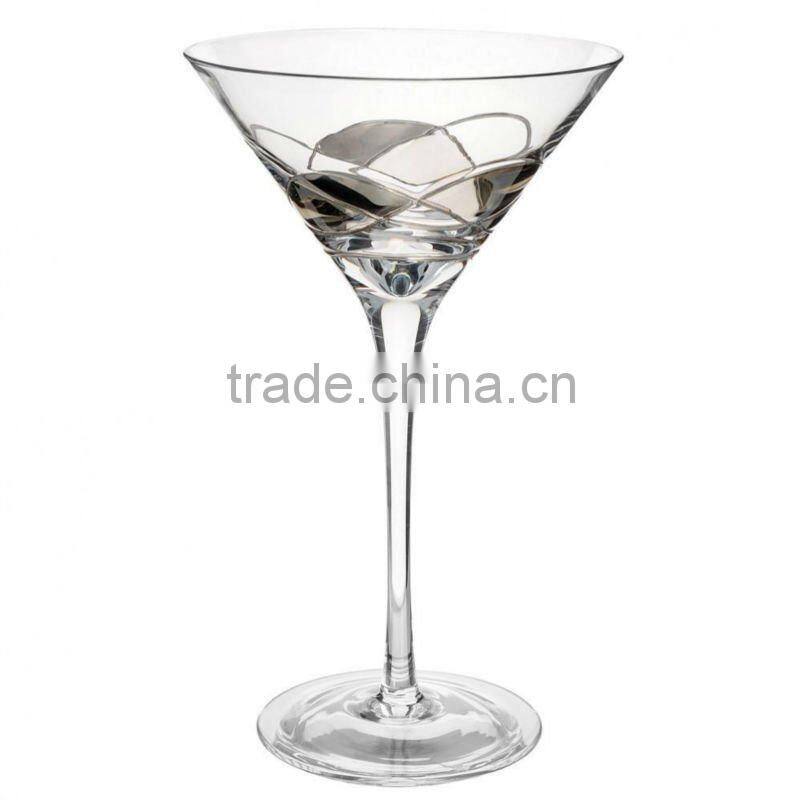 Silver wire water glass