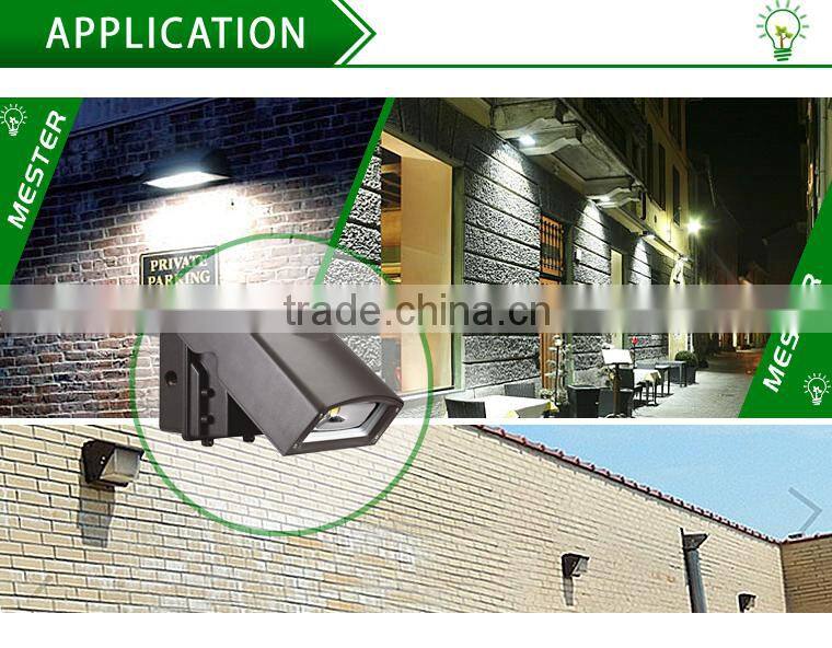 UL DLC FCC 40w Full Cut-Off LED Wall Pack Fixture