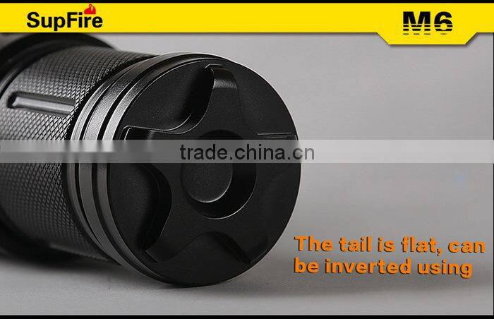 SupFire M6 big aluminum led torch with fashion design